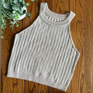 Crochet Halter Crop Top